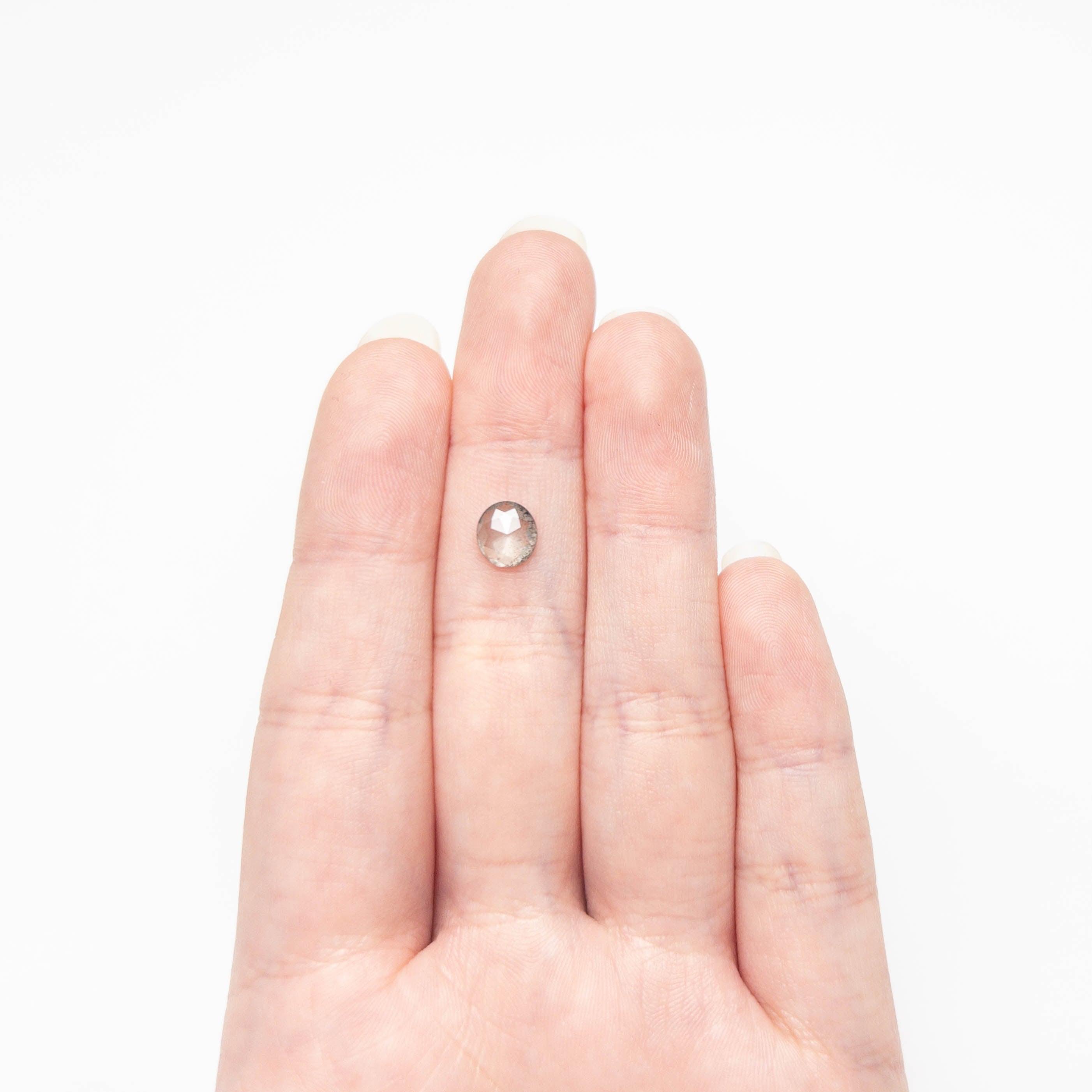 0.86ct 7.25x6.53x1.91mm Oval Rosecut 26787-15