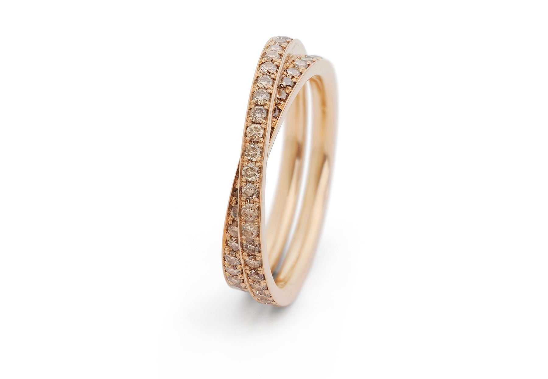 slim fit dress slacks Arabella Lab Grown Diamond Ring -14k Rose Gold 2 Carat Premium