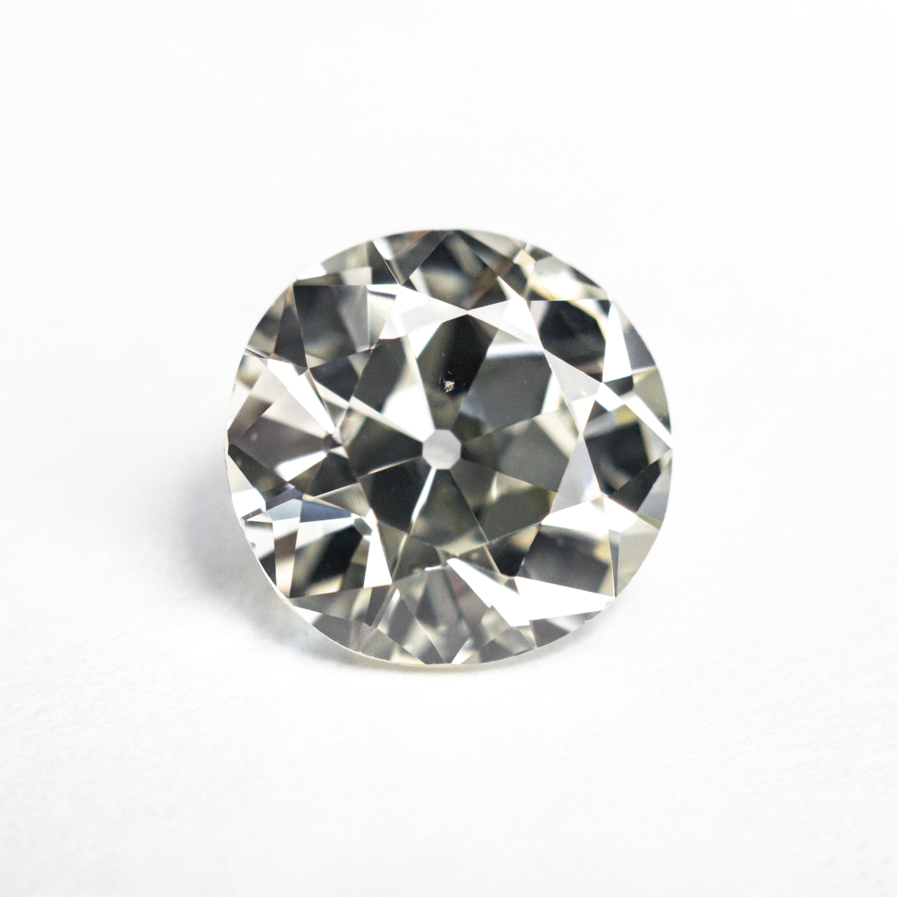 3.04ct 9.40x9.15x5.57mm GIA SI1 O-P Antique Old European Cut 26166-01