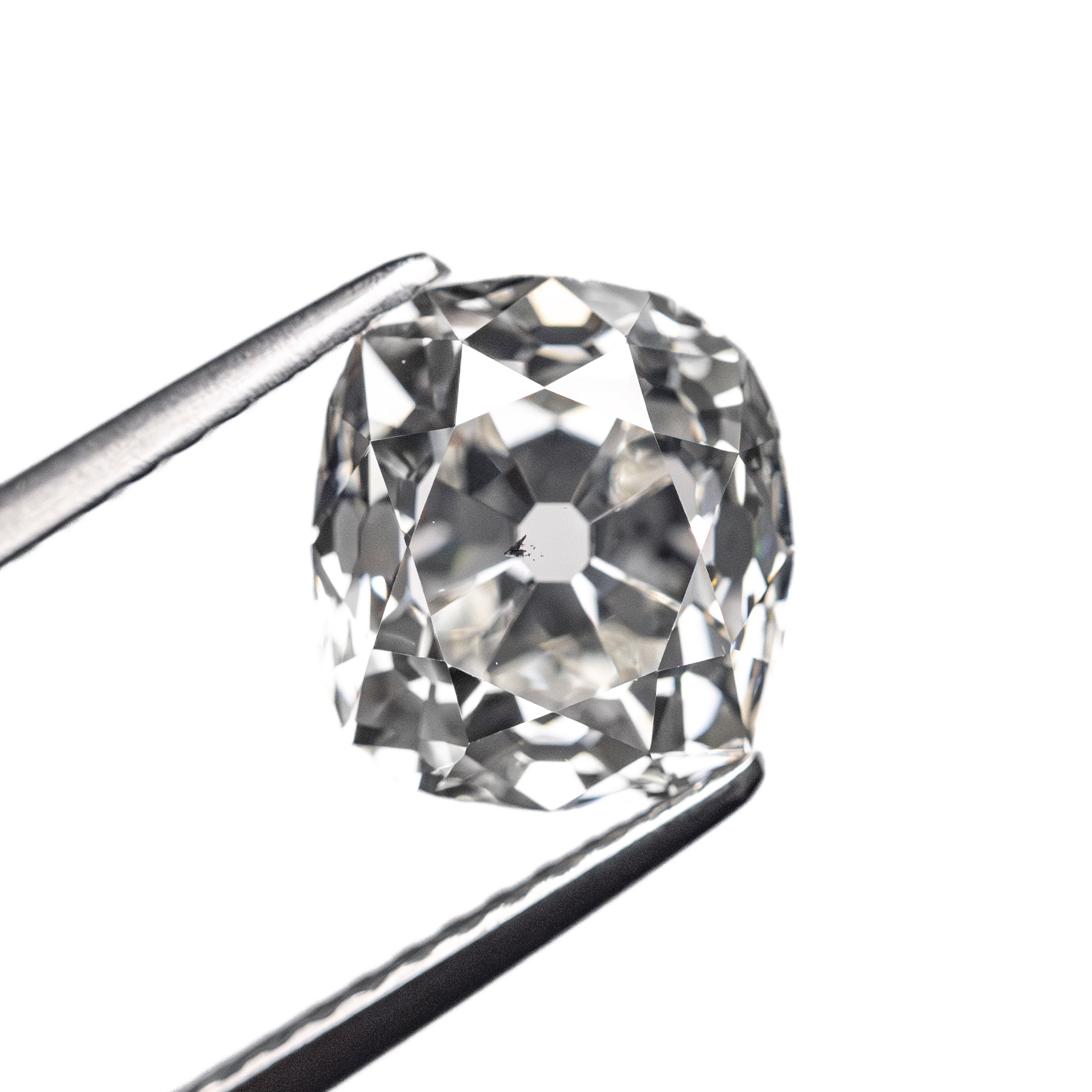 2.41ct 8.29x7.46x5.29mm GIA SI2 H Antique Old Mine Cut 26685-01