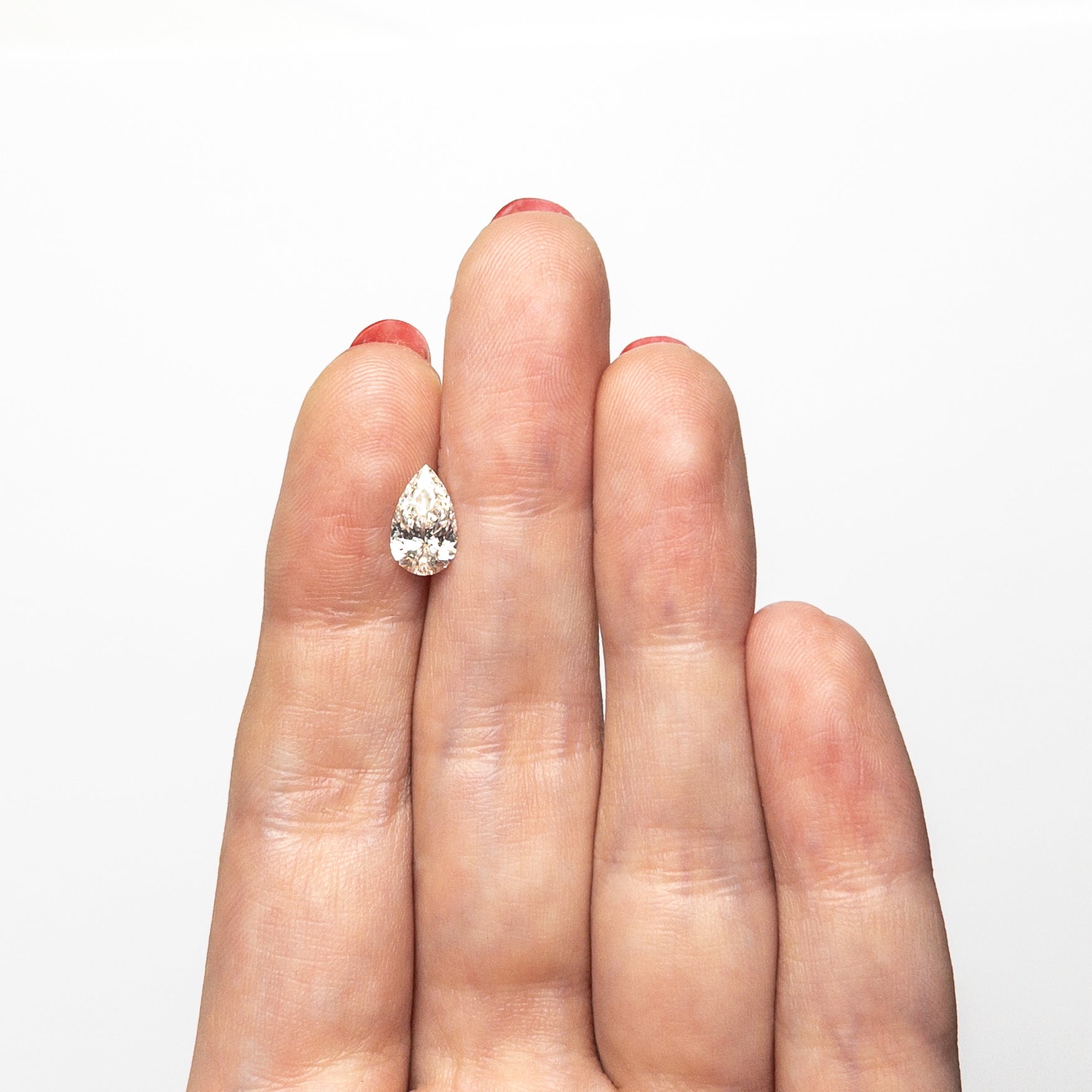 1.04ct 9.18x5.57x3.34mm SI2 K Pear Brilliant 27098-01