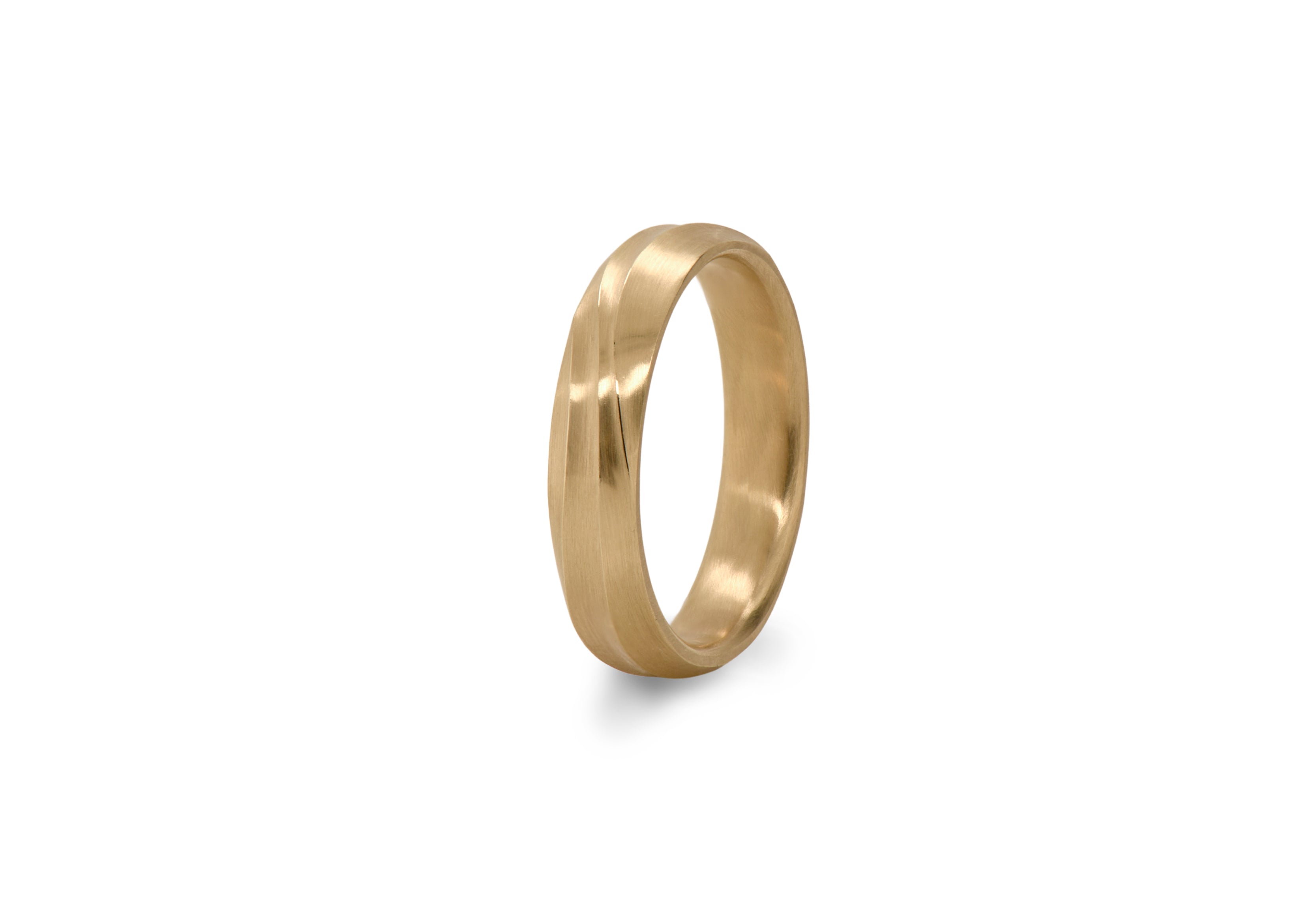 18ct Gold Aeolian IV Women's Wedding Band
