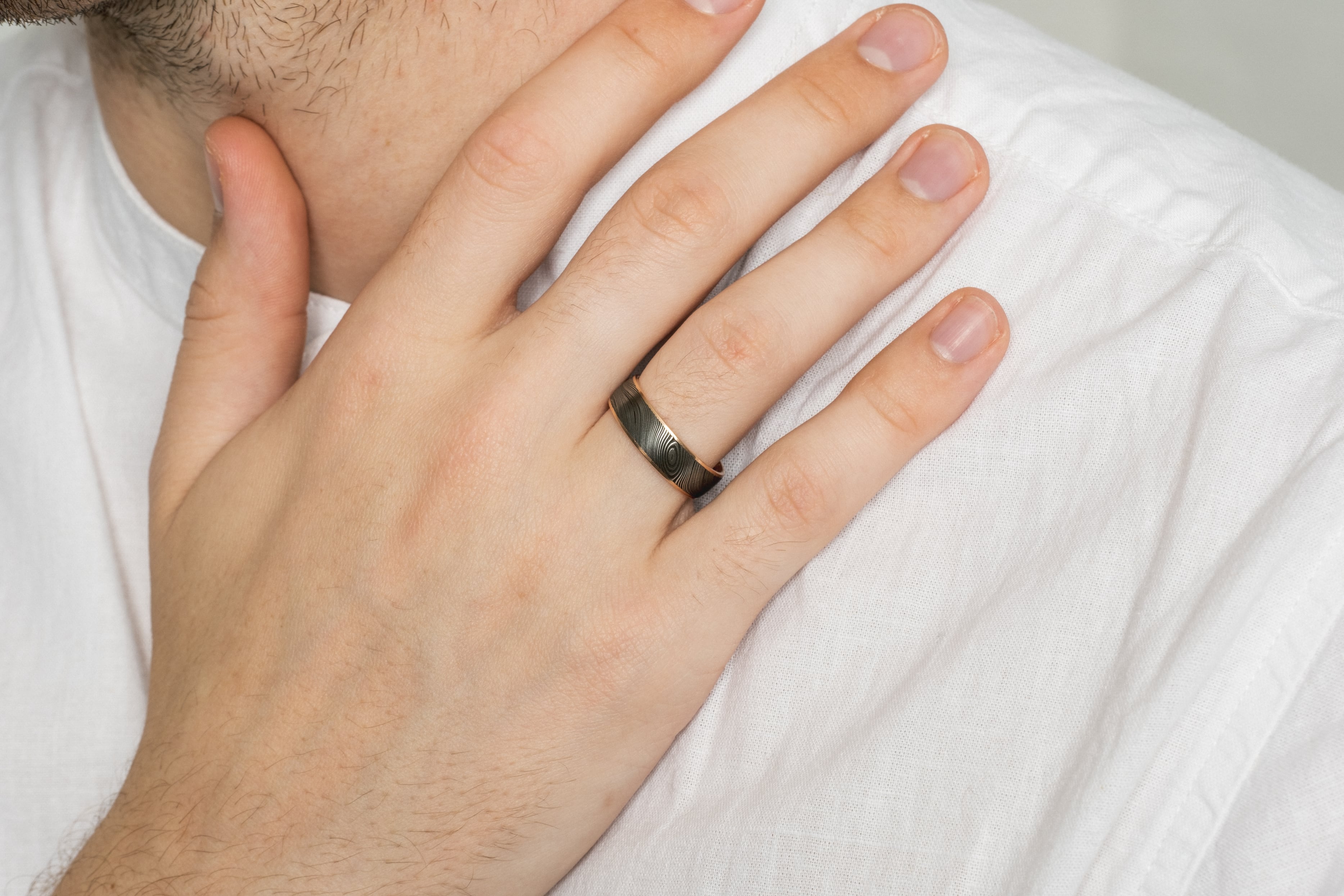 Damascus Steel Ring