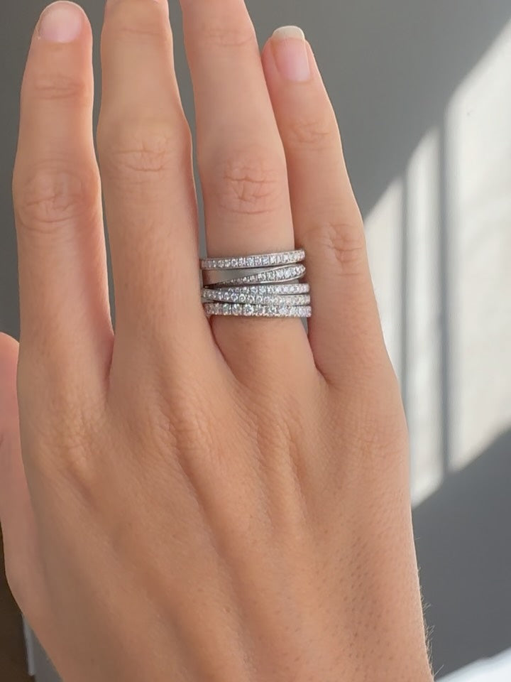 Handcrafted wedding bands collection