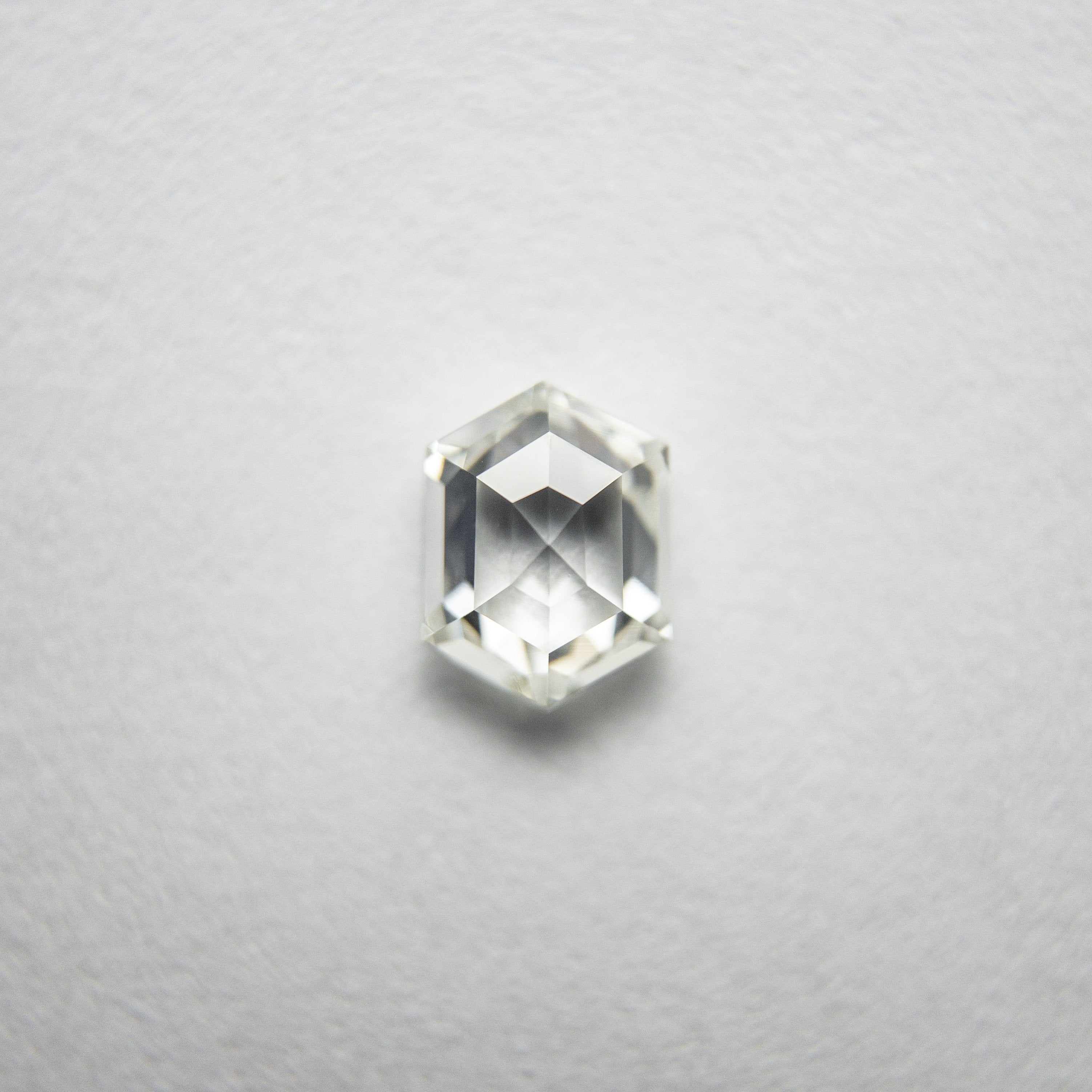 0.49ct 5.53x4.18x2.36mm VS2 J/K Hexagon Rosecut 18107-02 - Misfit Diamonds