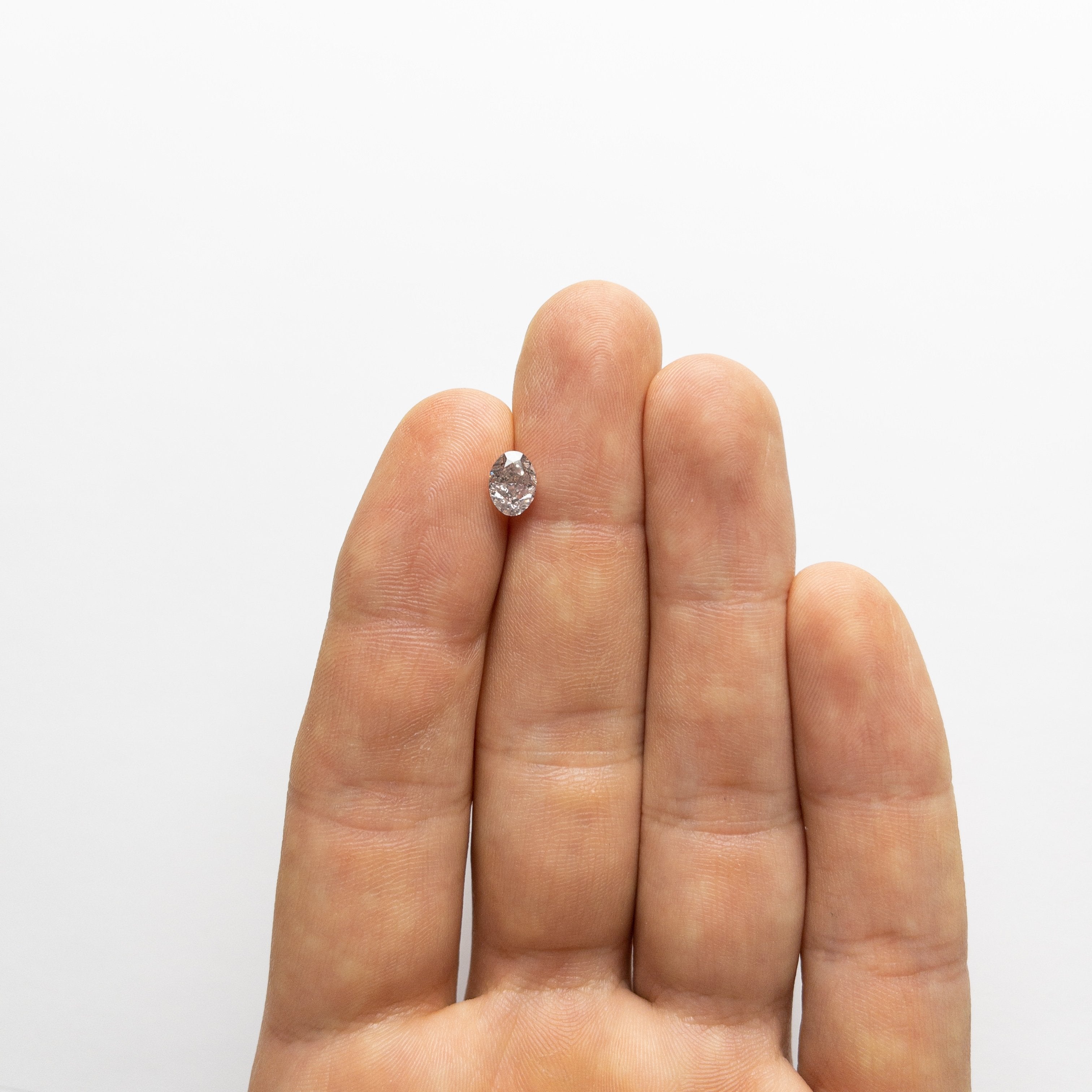 1.11ct 7.21x5.32x3.66mm Argyle GIA I1 Fancy Brown Pink Oval Brilliant 18561-01 - Misfit Diamonds
