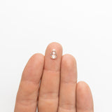 1.02ct 9.24x6.26x2.09mm VS1 L Pear Rosecut 18661-03 - Misfit Diamonds