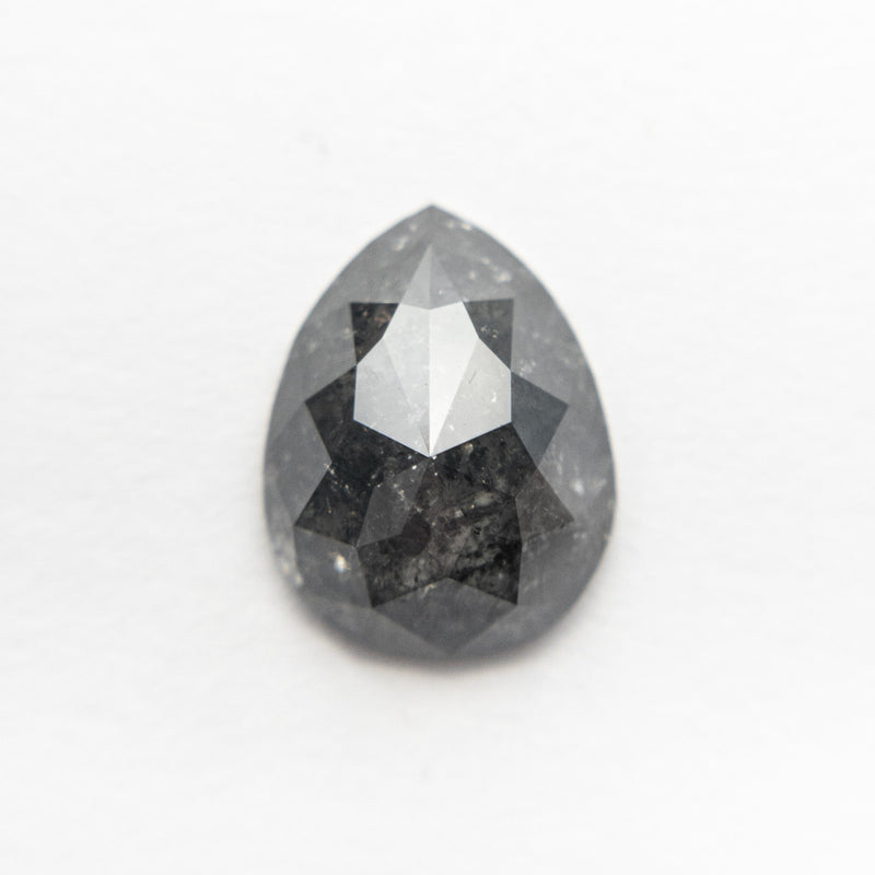 1.85ct 9.61x7.45x3.36mm Pear Rosecut 19062-11 - Misfit Diamonds
